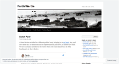 Desktop Screenshot of ferdiewerdie.com