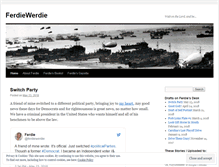 Tablet Screenshot of ferdiewerdie.com